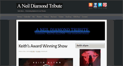 Desktop Screenshot of aneildiamondtribute.com